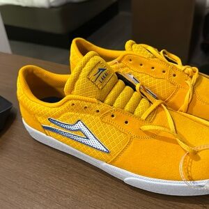 Yellow Lakai sneakers